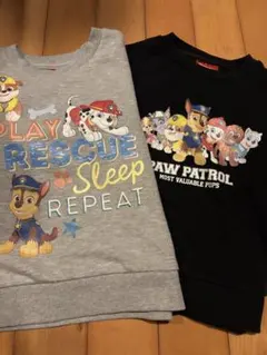 パウ・パトロール トレーナー 2枚セット 110cm