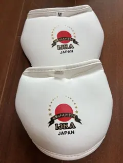 IJKA 国際日本武術空手道　空手防具 ステップガード　ホワイト Mサイズ