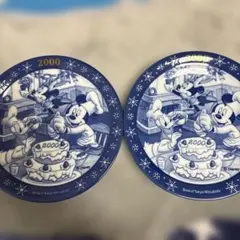 ミッキーマウス 2000年 陶器プレート