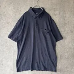 UNIQLOユニクロ エアリズムカノコポロシャツ ネイビー XL 半袖