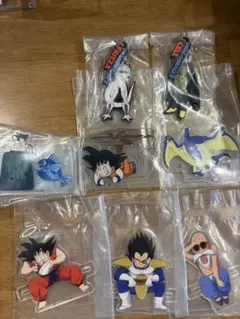 ドラゴンボールZ ラバーチャーム アクリルスタンド 5種セット - メルカリ