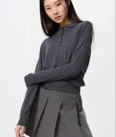 UNIQLO メリノポロセーター