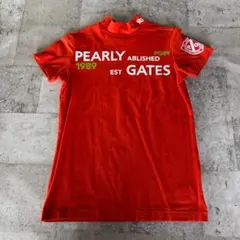 【中古】PEARLY GATES レディース モックネック オレンジ サイズ0