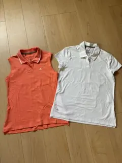 2着セットadidas アディダス　ゴルフ　新品未使用　ゴルフウェア
