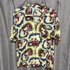 y082758 Tom Short アロハシャツ　花柄　M