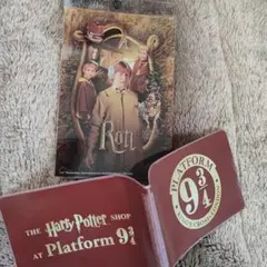 ハリーポッター　クリアステッカー　ウィーズリー兄弟　ロン