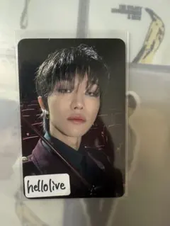 hello live 17 IS RIGHT HERE セブチ ミンハオ トレカ