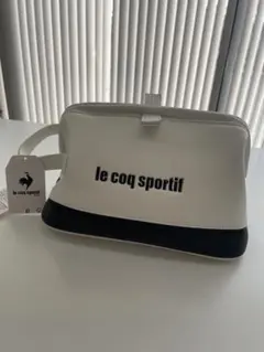【新品】le coq sportif ゴルフバッグ ホワイト
