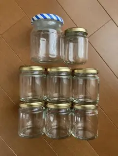【値下げしました】ガラス瓶 大小8個セット　空き瓶　小瓶