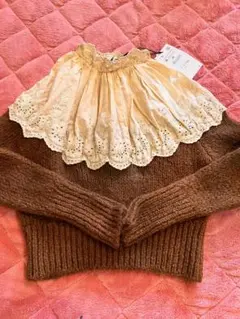 ZARAデザインニット新品未使用❣️