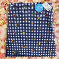 FEILER 学校フェイラー　ハイジ　手付き巾着　ネイビー　新品