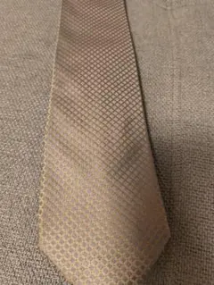 Brioni ブリオーニ 極美品 未使用級 サテンネクタイ ピンク 幾何学