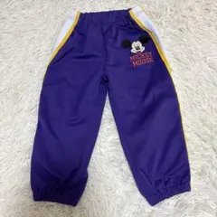 中古 ミッキーマウス キッズ ジャージ 110 パープル