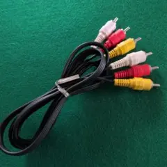RCAケーブル 赤白黄 1.2メートル