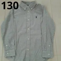 ラルフローレン　チェックシャツ　130