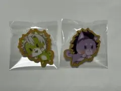 ★ 鬼滅の刃　バレンタイン　アクリルバッジ　不死川実弥　玄弥