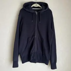 ユニクロ　パーカー　ネイビー　ユニセックス