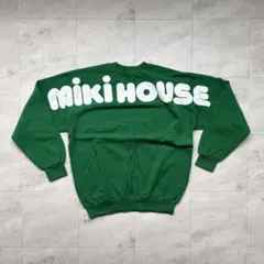 希少　90s MIKI HOUSE ミキハウス アーチロゴ スウェット　メンズМ