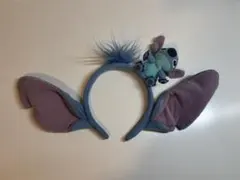 【レア】ディズニー スティッチ カチューシャ ぬいぐるみ付き