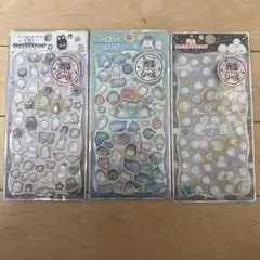 光るジュエルプチドロップ　ストーンつき