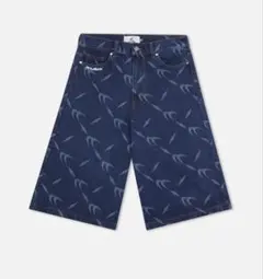 scuffers ストライプ柄 パンツ パープル メンズ - メルカリ