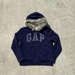 00s archive GAP fur zip hoodie Y2K