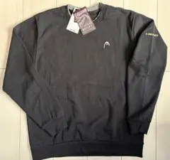 新品　 Lサイズ　HEAD ヘッド　裏起毛トレーナー黒