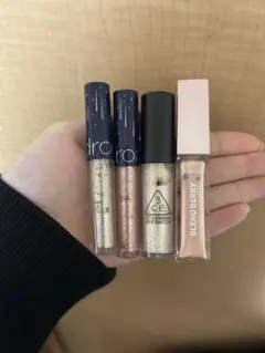 リキッドアイシャドウ、グリッター