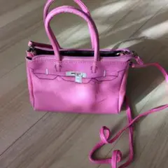 ピンク 2way 子供用バッグ