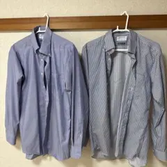 ORIHICA ストライプ ワイシャツ Lサイズ