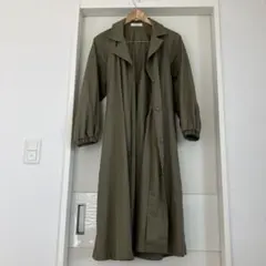 Samansa Mos2 オリーブ トレンチコート