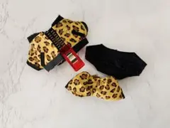 10cmぬい服★レオパード柄セットアップ