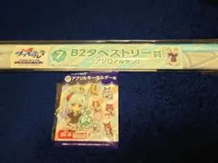 【ウマ娘】エンタメくじ2点 タペストリー アクリルキーホルダー　メジロアルダン