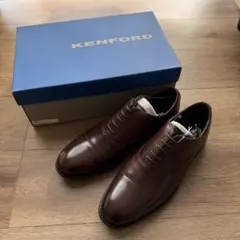 【KENFORD】 本革ビジネスシューズ ダークブラウン メンズ 24.5cm