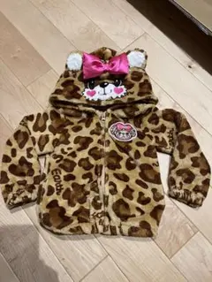 EARTHMAGIC ヒョウ柄ジャケット 100