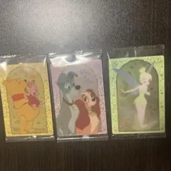 ディズニー　ウエハース　3点セット