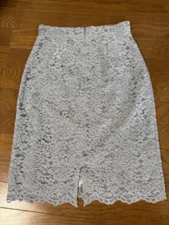 PROPORTION グレー レース タイトスカート サイズ2