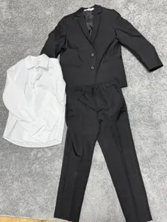 H&M ブラックスーツセット フォーマル 120 入学式 卒業式 結婚式