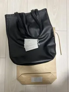 Hender Scheme cow bag M black 黒　トートバッグ