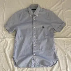 シャツ サックスブルー