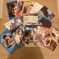 1960年代映画パンフレット１４点まとめ