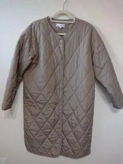 SEASON REASON キルティング中綿コート L ベージュ