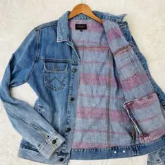 極美品✨ラングラー Wrangler デニムジャケット 刻印ボタン ヴィンテージ