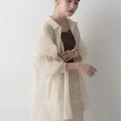 シャンブレーワイドシャツのサムネイル