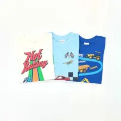 子供服 110cm 男の子 長袖 Tシャツ まとめ売り 車 新品 FWN63