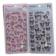 【Sanrio】ボンドロシールセット 2シート　クロミちゃん＆マイメロ