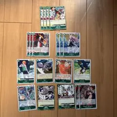 ワンピースカード緑レアセット