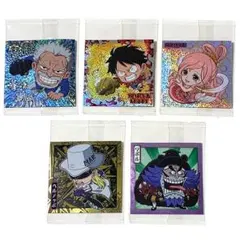 ワンピース ウエハース にふぉるめーしょん 第10弾 シール ５枚セット