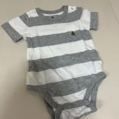 baby GAP ストライプロンパース 12-18 months