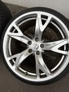 日産　z34純正ホイール　2023年製スタッドレス付4本おまとめ 日産 z34純正ホイール 2023年製スタッドレス付4本おまとめ